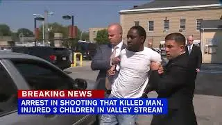 Arrest in shooting that killed man, injured 3 kids in Valley Stream