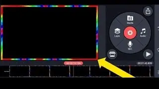 KineMaster color border line effect