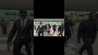 ULINZI WA HARMONIZE ALIVYOTUA AIRPORT