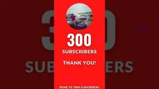 Subscriber Milestone! Thank you