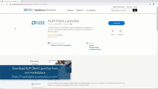Using ALM Client Launcher