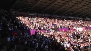 Swansea city - Chelsea (sing along singing along we are swansea city)