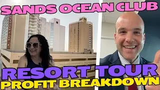 Sands Ocean Club Myrtle Beach SC | Efficiency | Full Condo & Resort Tour PLUS Profit Breakdown