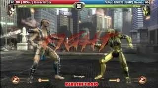 MK9 - DK DPGL Oscar Broly (Sheeva) vs VXG EMPR EMP Gross (Cyrax, Smoke)