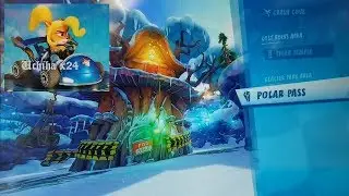 Polar Pass - Coco - Crash Team Racing Nitro-Fueled 03 (Gameplay KuroJet)