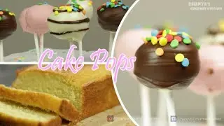 Cake Pops | Easy Homemade Cake Pops inspired by Starbucks | English Subtitles