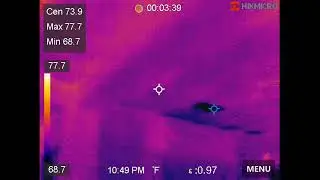 HIKMICRO Pocket2 256 x 192 IR Resolution Thermal Imaging Camera with 8MP Visual Camera, 25 Hz, Wi-Fi
