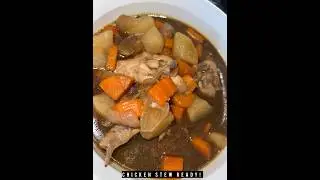 Chinese style chicken stew