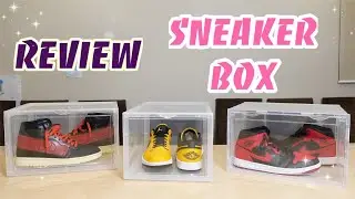 รีวิว: Sneaker Box กล่องใส่รองเท้า ฝาหน้าแม่เหล็ก
