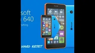 Microsoft lumia 640 LTE hard reset( forgot pin 🔐 )