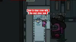 How to clear crew as an Engineer in Among Us #amongus #amonguslive