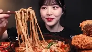 ASMR Eating CHICKEN BIRYANI MUTTON CURRY NOODLES ZINGER CHICKEN FRIES FAST FOOD ASMR FOOD CHALLENGE