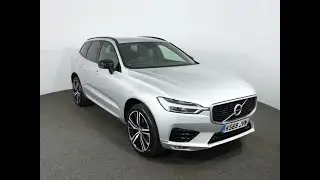 VOLVO XC60 2.0 B5D R DESIGN Pro 5dr AWD Finished in Bright Silver Metallic Paint. Reg KS69JVN