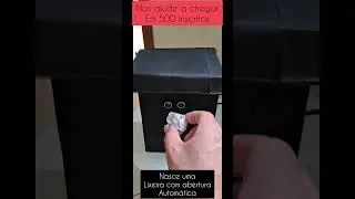 Lixeira Eletr&ocirc;nica Inteligente: Abertura Autom&aacute;tica - Arduino e Sensor Ultrass&ocirc;nico #arduino #robot