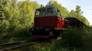 ТГМ40-0929 С хопперами.