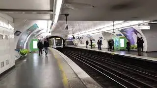 Confinement de Paris, Mardi 17 Mars 2020, Metro Nation Ligne 9