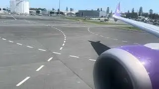 Boeing 737-8 MAX Superb engine start, Bonza Airlines Gold Coast to Townsville Inaugural flight