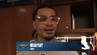 Micah Peavy on defense strategies, confidence | Pelicans-Thunder Postgame 11/17/2025