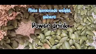 Homemade mass gainer| power Drink #powerdrink #gymmotivation #suppliments #workout #diet