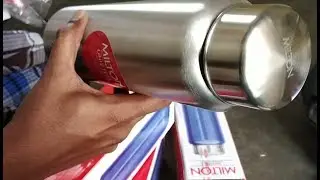 Milton Aqua 1000 Stainless Steel Water Bottle 930 ml Unboxing
