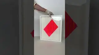 Liz West Diagonal Concertina (neon pink and orange)