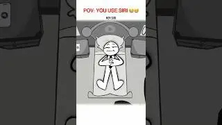 Hey Siri 👀 (Animation Meme) Anim: @AngelMCAnimation  #shorts