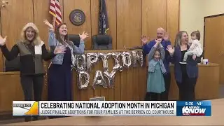 Berrien County Courthouse celebrates 10th annual Adoption Day