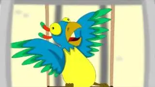 Funny Ghanaian Cartoon, Talking Parrot