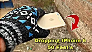 iPhone 6 Drop Test - Extreme 50 Feet Drop Test!
