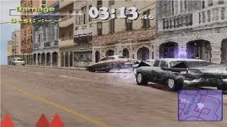 Driver 2 Survival Mode Funny Moments & Cheats HAVANA