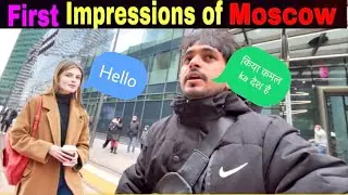 First Impressions of Moscow city  international Business Centre Moscow 4K