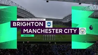 FIFA 20 Brighton & Hove Albion vs Manchester City Premier League Matchday 35 2019/20