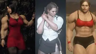 Muscle Ada, Jill and Claire Best Moments (Resident Evil 2,3,4)