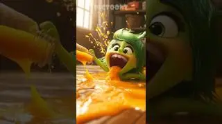 Envy and Disgust Stole Joy's Drinks!! | Inside Out 2 (Cartoon Animation)