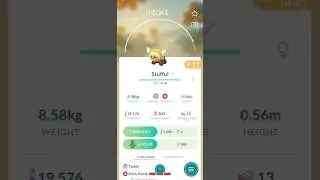 When I evolve a sundo ✨ stufful #shortvideo #evolve #sundo #pok&eacute;mon #stufful #pok&eacute;mongo