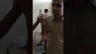 Haryana police Sub inspector dressing up for the first time
