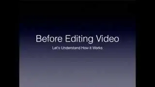 Basic Understanding of Video Editing File Organization