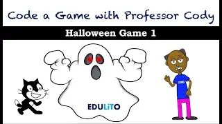 Code a Halloween Game using Scratch #1 - Prof Cody Teaches Kids to Code