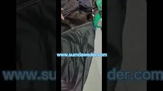 Raincoat tapping machine with PU seam sealing tape