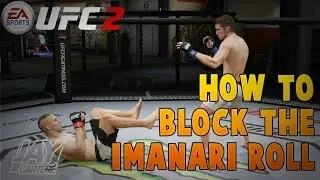 EA Sports UFC 2 - Submission Defence Tutorial - EA Sports UFC 2 Tips - How To Block The Imanari Roll