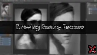 #Art #Drawing #Photoshopdrawing #Drawinggirl #Practicedrawing #Gril Drawing beautiful girl process.