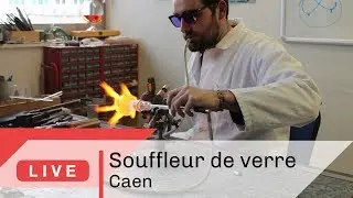 Souffleur de verre scientifique | Live CNRS