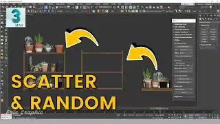 Random And Scatter Objects 3ds Max With Randomier Plugin | Eris Graphic #random #Scatter
