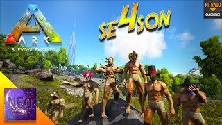COMPLETE CHAOS - ARK SEASON 4 - S4 E1- [ Ark Survival Evolved Gameplay ]