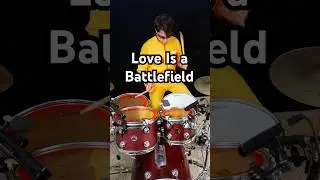Love Is a Battlefield Drum Groove