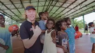 NAB AFL Academy Tiwi Islands visit