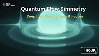 Quantum Flow Symmetry • 432hz Theta Waves for Deep Focus (1 HOUR) | Ambient Shimmering Drone