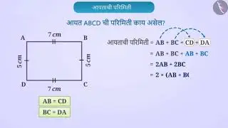 आयताची परिमिती|Part 1/2|Perimeter of a rectangle|Marathi|Class 6
