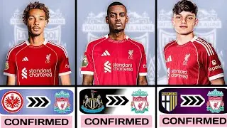 Liverpool All Confirmed Transfer News 2025 | Isak to Liverpool, Ekitike to Liverpool, Wirtz...🤯✅