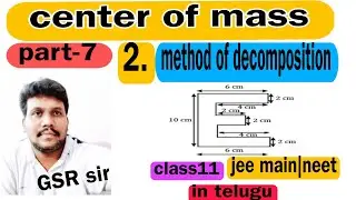 center of mass, part-7, method of decomposition